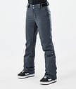 Con W Snowboard Pants Women Metal Blue