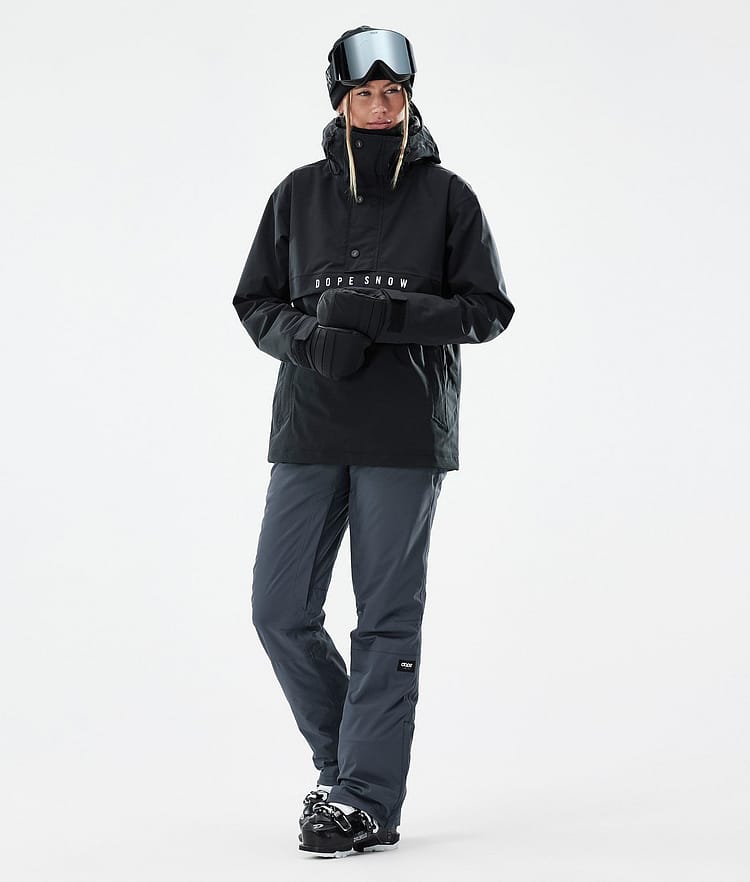 Con W Pantalon de Ski Femme Metal Blue, Image 2 of 6