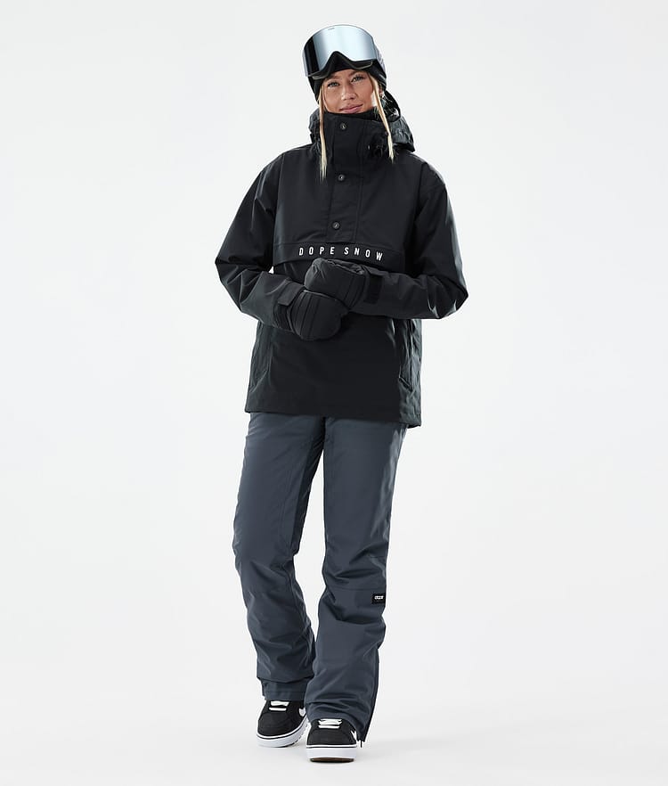 Con W Snowboardhose Damen Metal Blue