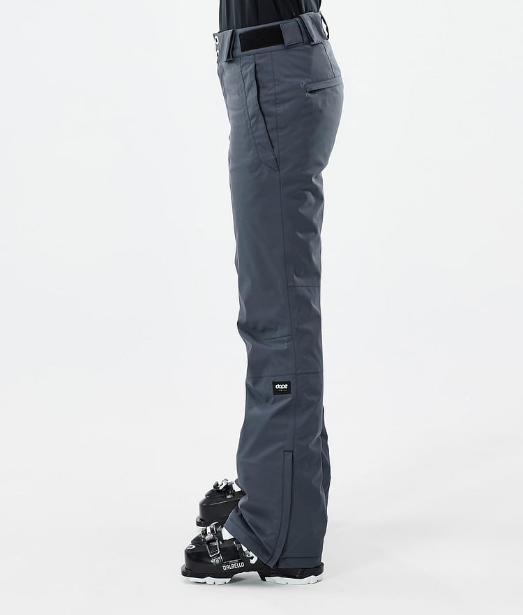 Con W Pantalon de Ski Femme Metal Blue, Image 3 of 6