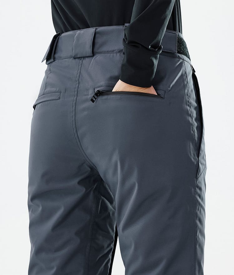 Con W Pantalon de Ski Femme Metal Blue, Image 6 of 6