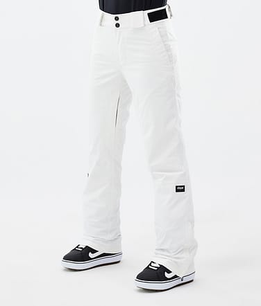 Con W Snowboard Pants Women Old White