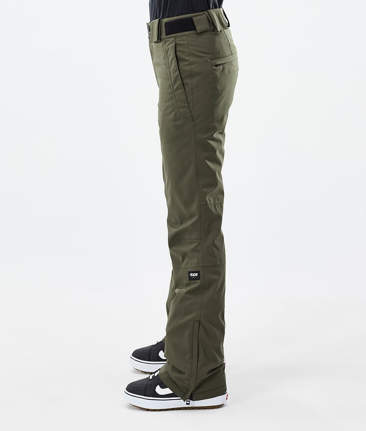Con W Snowboard Pants Women Olive Green, Image 3 of 6