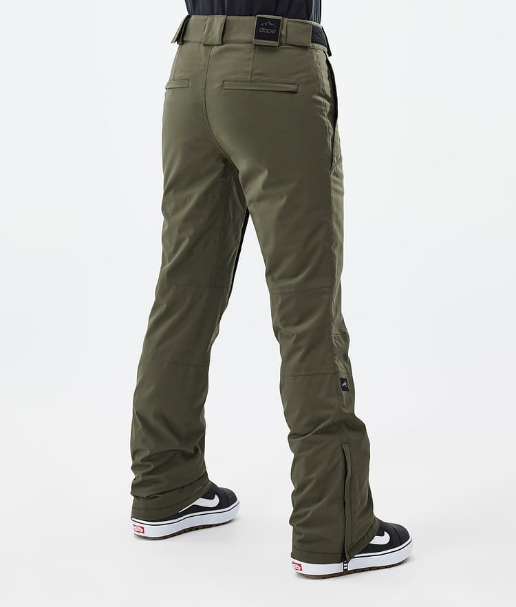 Con W Snowboard Pants Women Olive Green