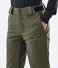 Con W Pantaloni Snowboard Donna Olive Green, Immagine 5 di 6