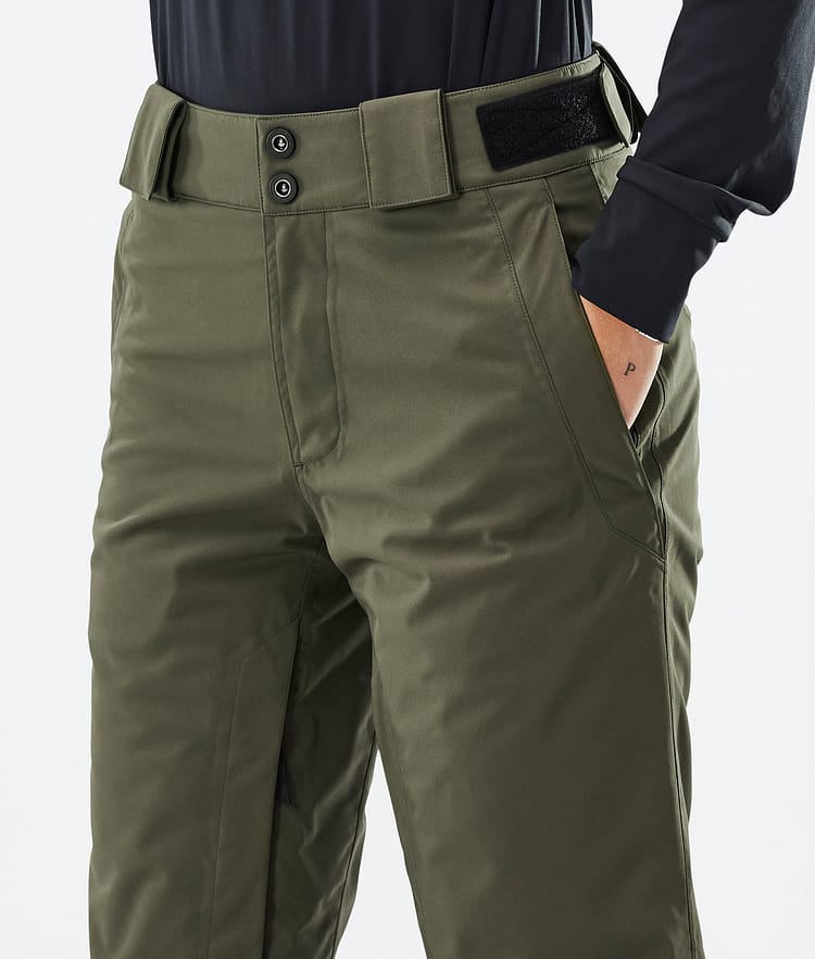 Con W Snowboard Pants Women Olive Green, Image 5 of 6