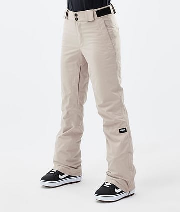 Con W Snowboard Pants Women Sand