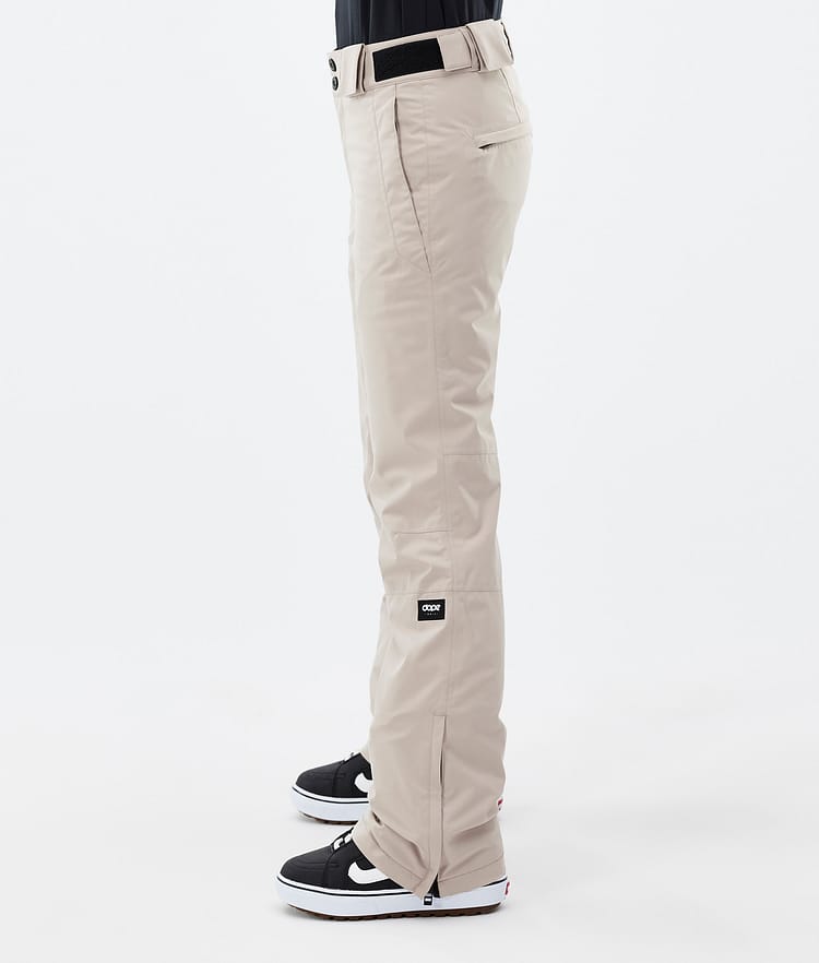 Con W Pantaloni Snowboard Donna Sand, Immagine 3 di 6