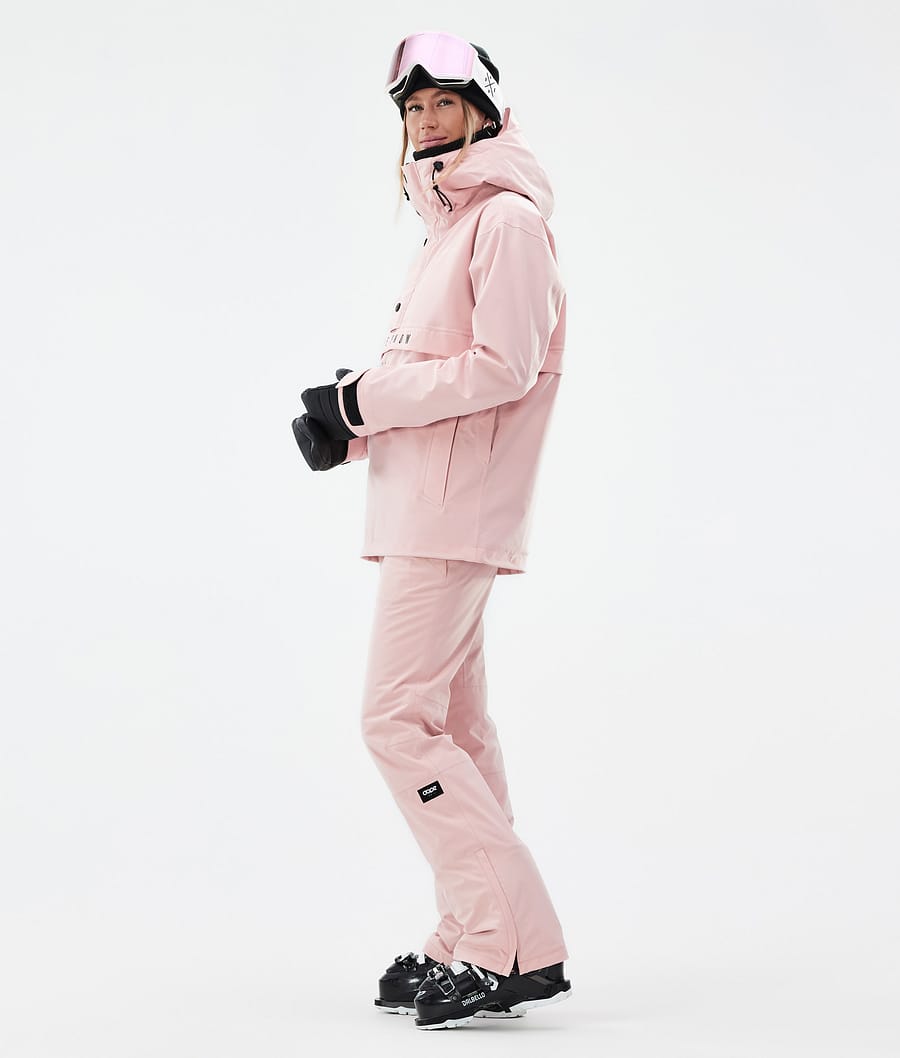 Dope Iconic W Pantalones Esquí Mujer Pink - Rosa