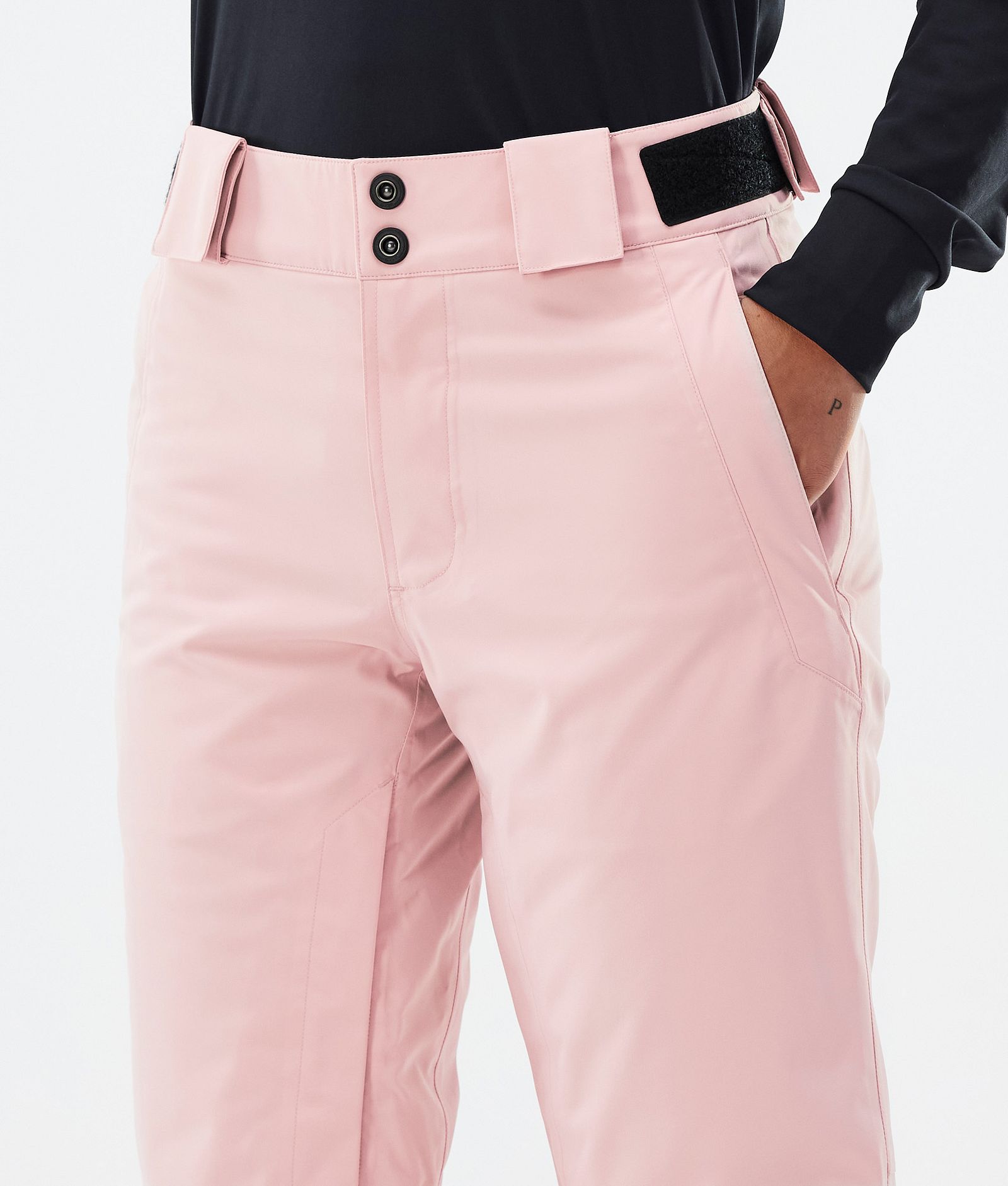 Con W Pantalon de Ski Femme Soft Pink