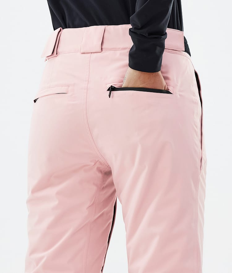 Con W Pantalon de Snowboard Femme Soft Pink