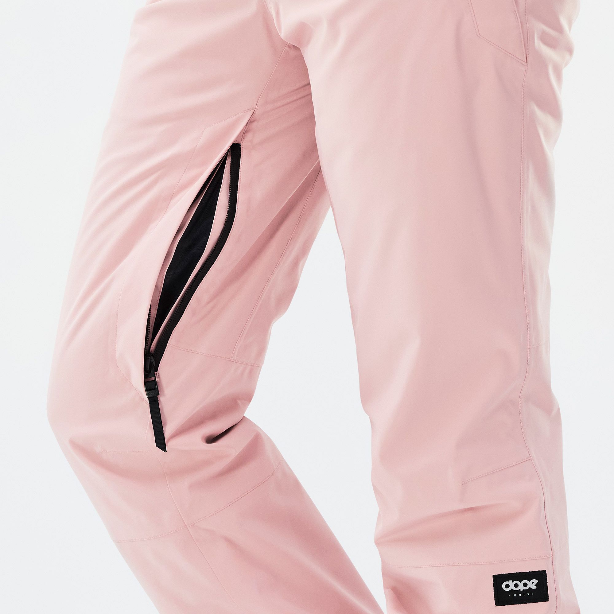 Baby pink ski pants on sale