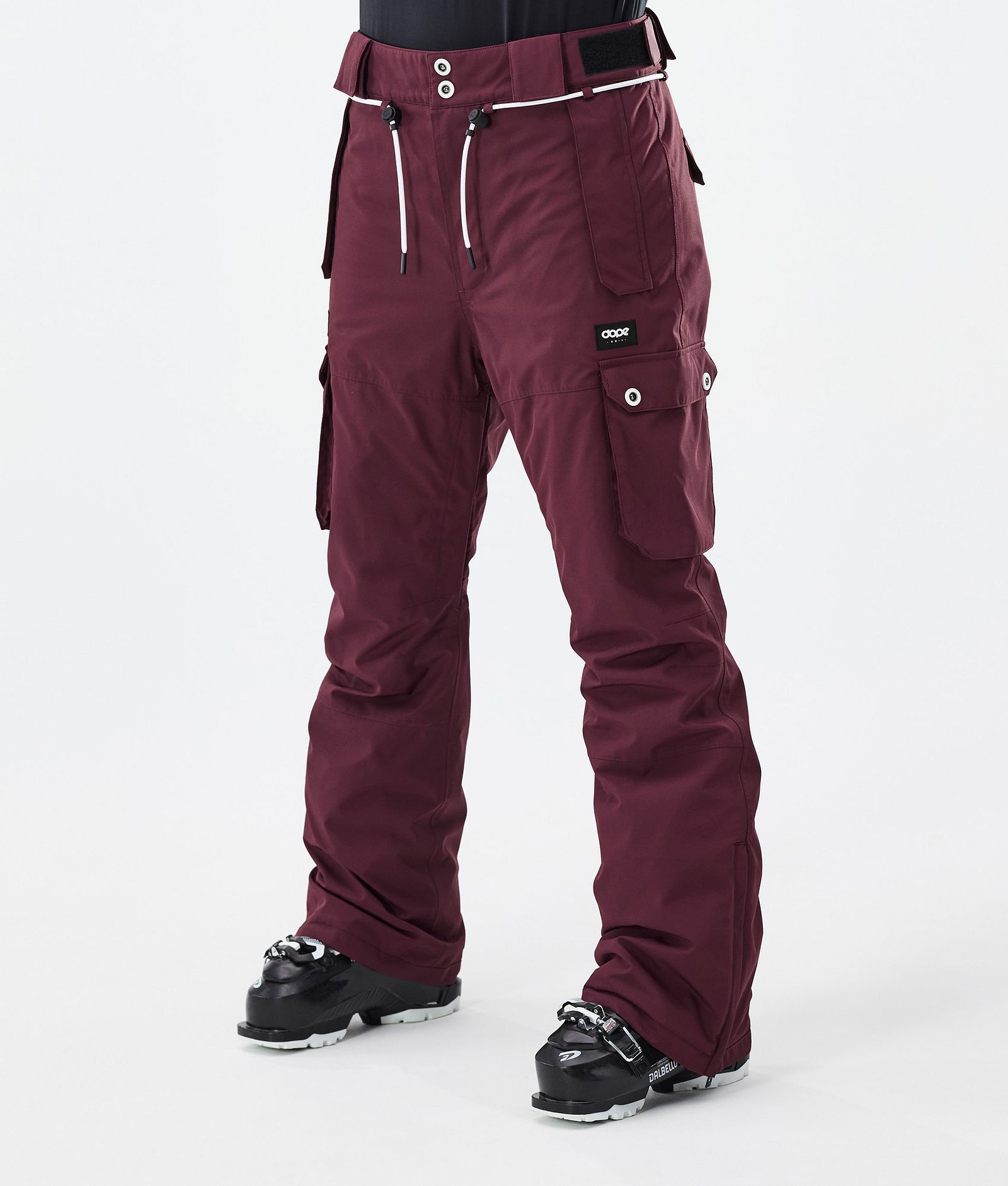 Iconic W Spodnie Narciarskie Kobiety Burgundy, Zdjęcie 1 z 7