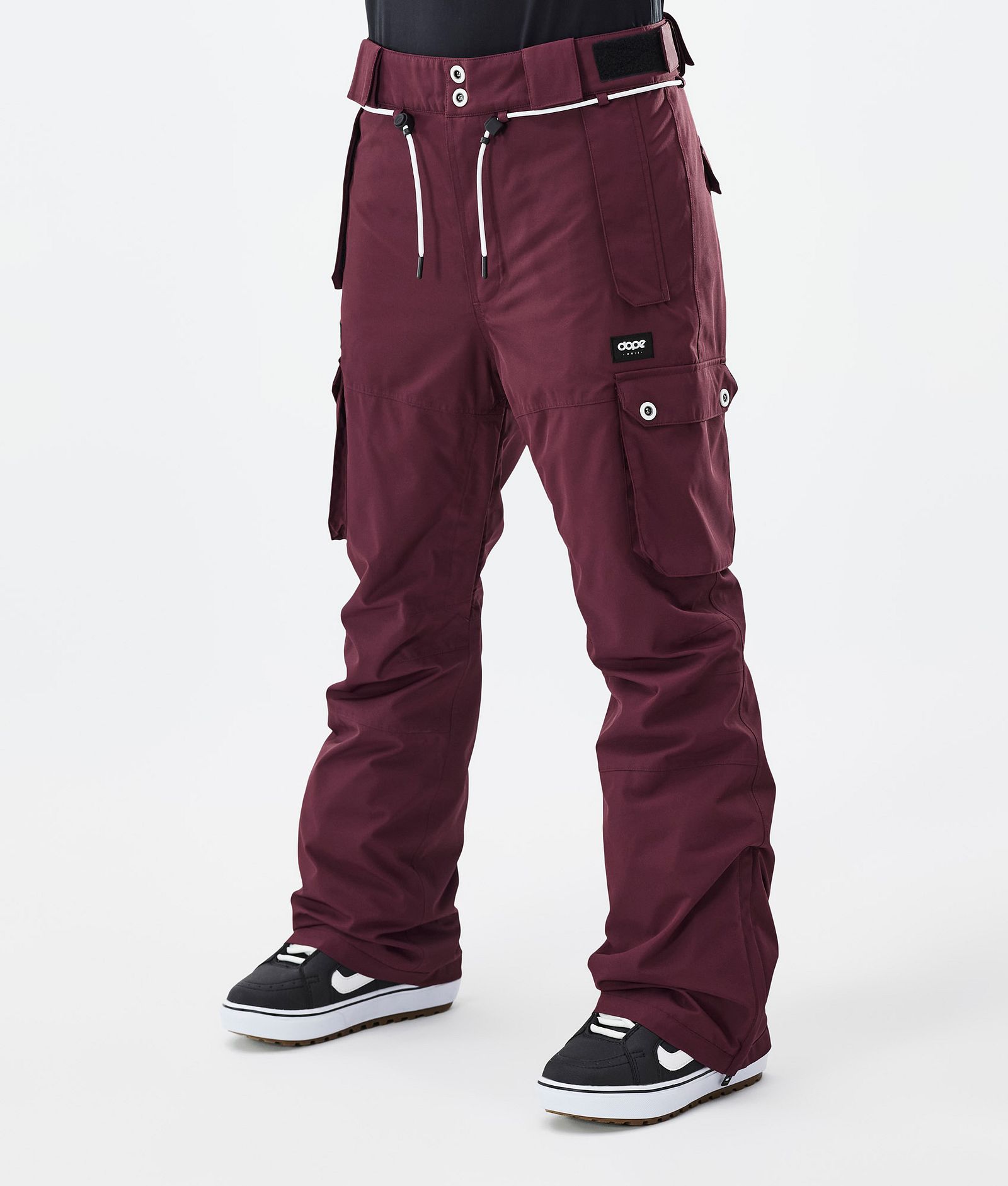 Iconic W Snowboardbyxa Dam Burgundy, Bild 1 av 7