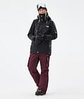 Iconic W Spodnie Narciarskie Kobiety Burgundy, Zdjęcie 2 z 7