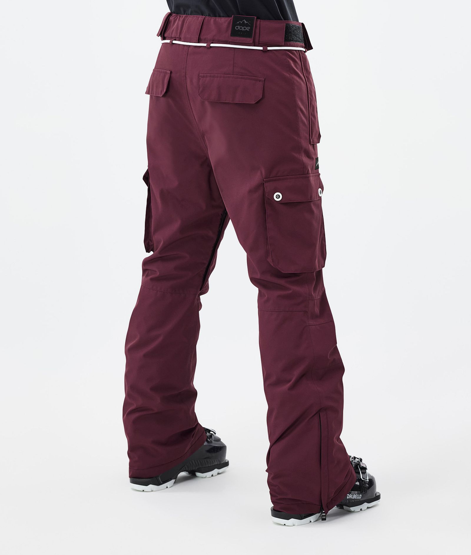 Iconic W Spodnie Narciarskie Kobiety Burgundy, Zdjęcie 4 z 7