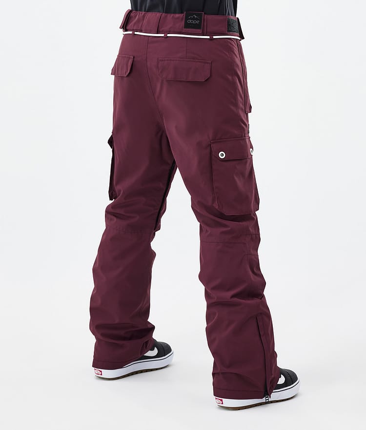 Iconic W Spodnie Snowboardowe Kobiety Burgundy