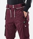 Iconic W Spodnie Narciarskie Kobiety Burgundy, Zdjęcie 5 z 7