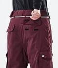 Iconic W Spodnie Narciarskie Kobiety Burgundy, Zdjęcie 7 z 7