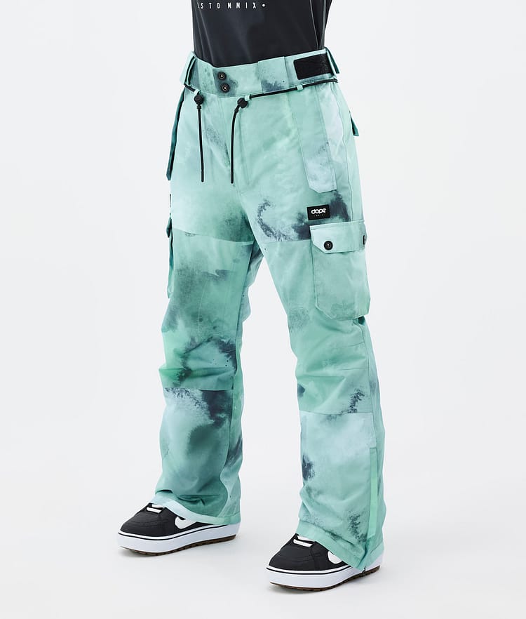 Iconic W Pantalones Snowboard Mujer Liquid Green Renewed, Imagen 1 de 6