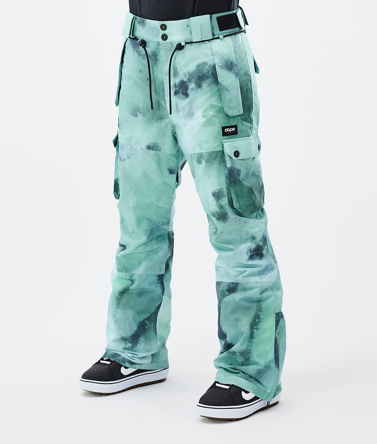 Iconic W Snowboard Pants Women Liquid Green