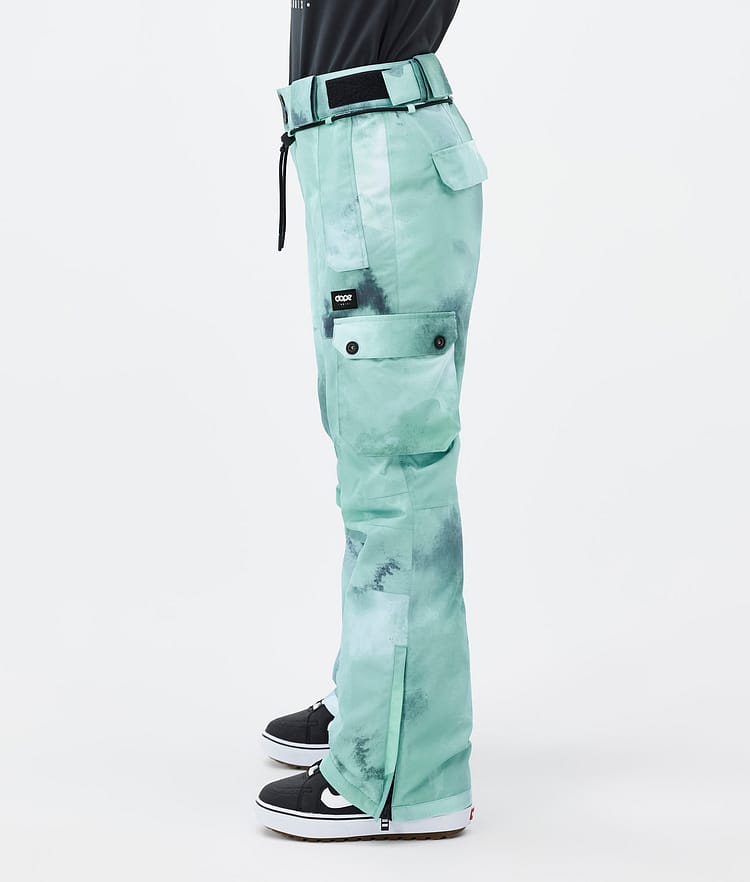 Iconic W Pantalones Snowboard Mujer Liquid Green Renewed, Imagen 2 de 6