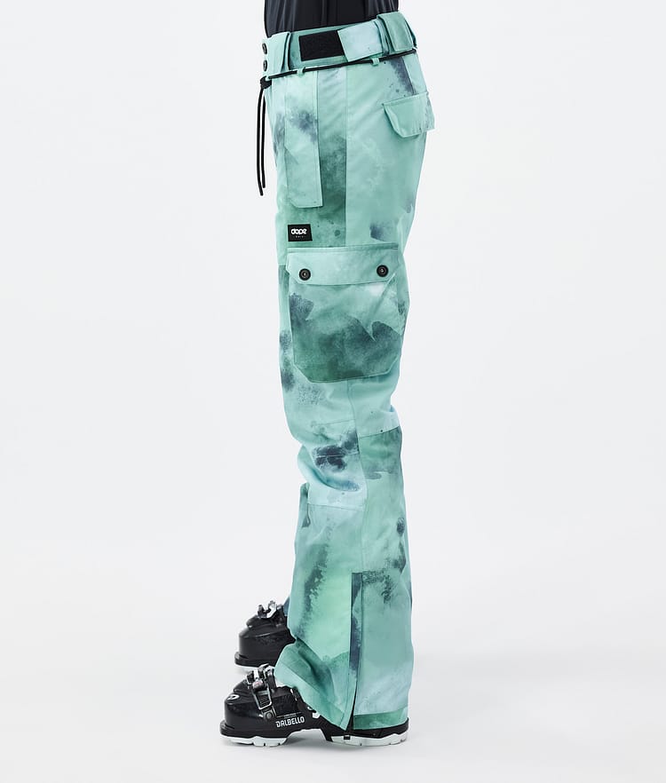 Iconic W Pantaloni Sci Donna Liquid Green, Immagine 3 di 7