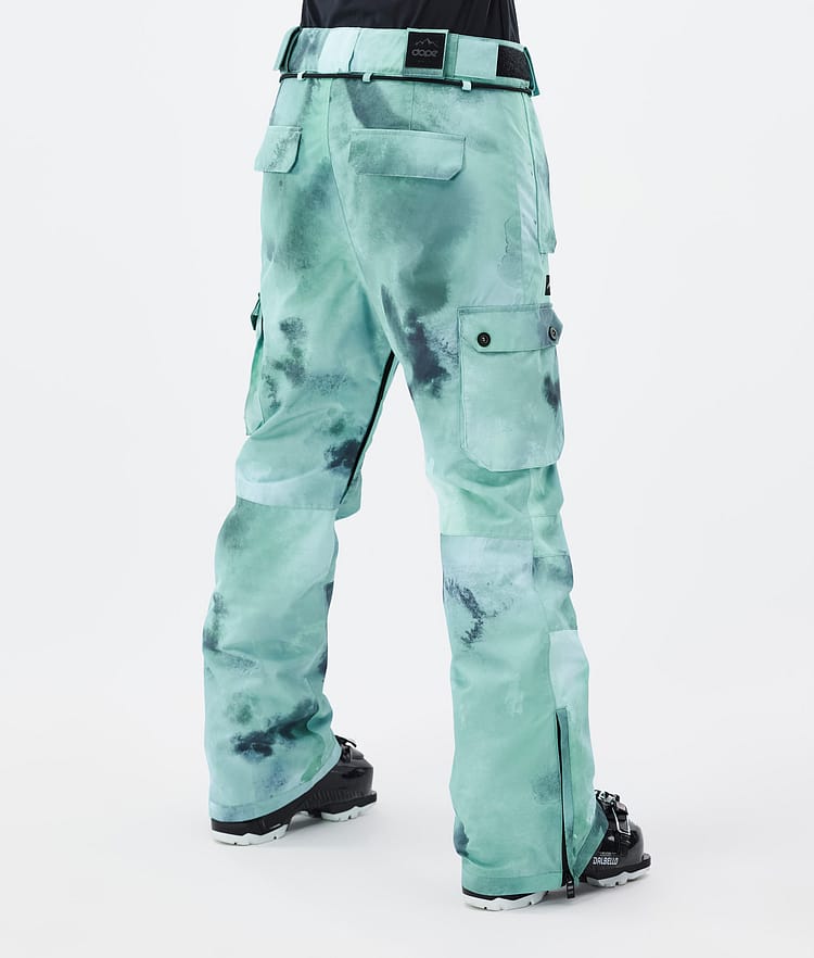 Iconic W Skibroek Dames Liquid Green