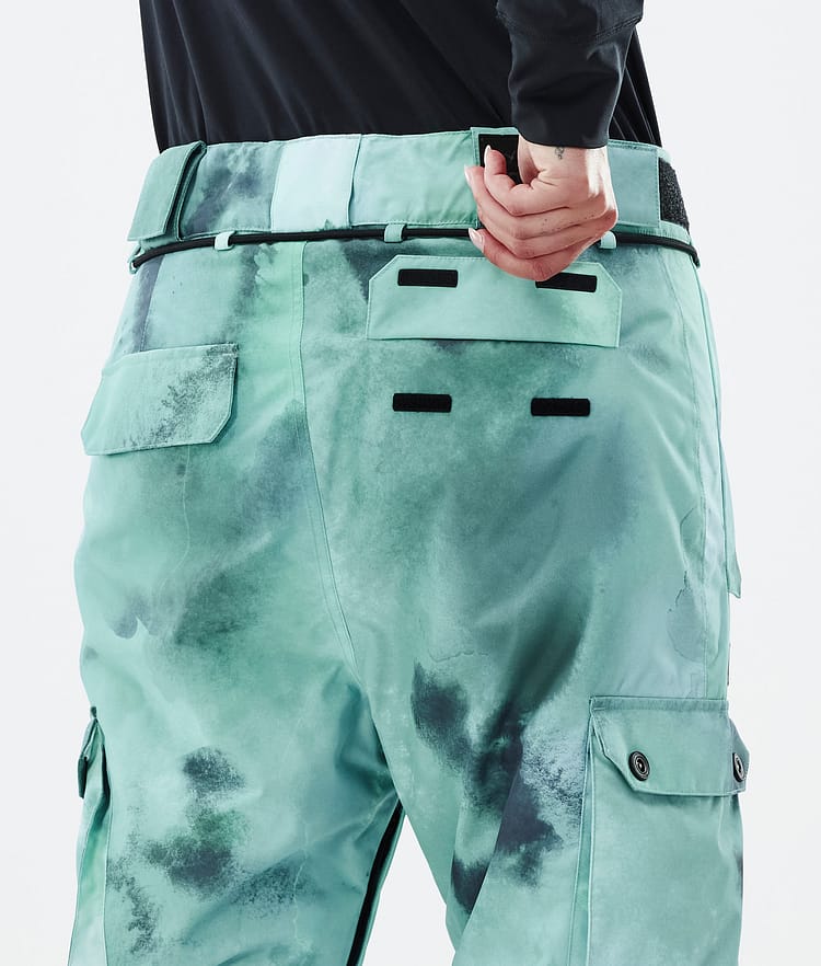 Iconic W Pantalon de Ski Femme Liquid Green, Image 7 sur 7