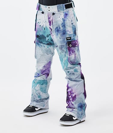 Iconic W Snowboard Pants Women Spray Green Grape