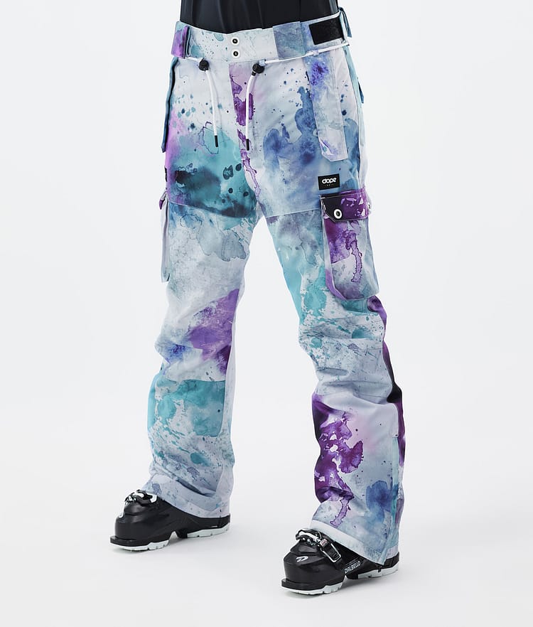 Dope Iconic W Pantalones Esquí Mujer Spray Green Grape - Azul