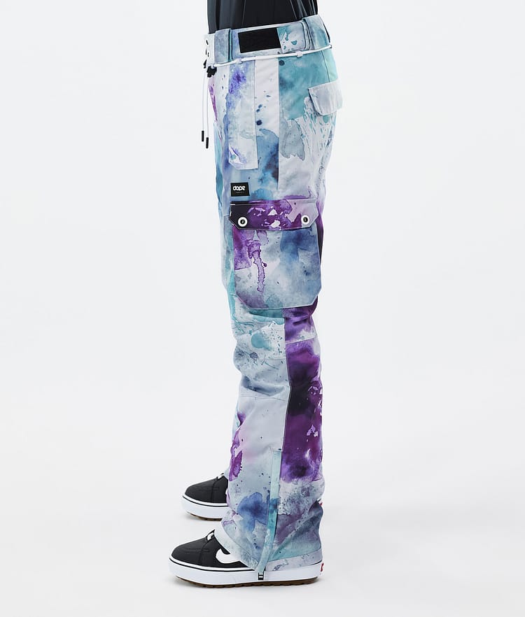 Iconic W Snowboard Broek Dames Spray Green Grape