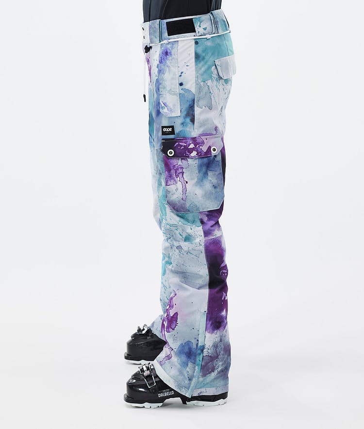 Iconic W Pantalon de Ski Femme Spray Green Grape, Image 3 sur 7