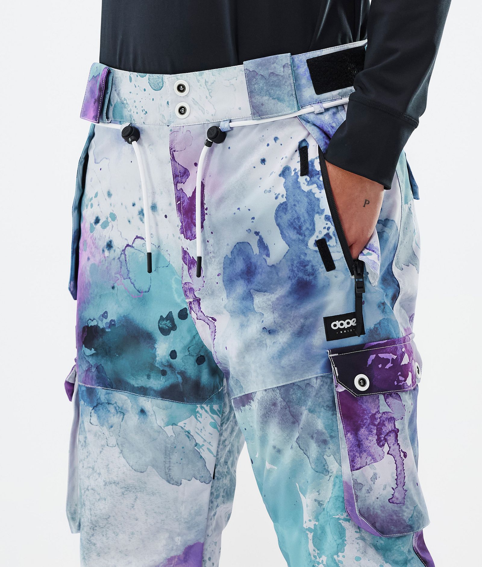 Iconic W Pantaloni Snowboard Donna Spray Green Grape, Immagine 5 di 7