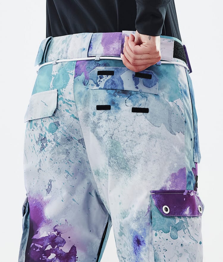 Iconic W Snowboard Pants Women Spray Green Grape