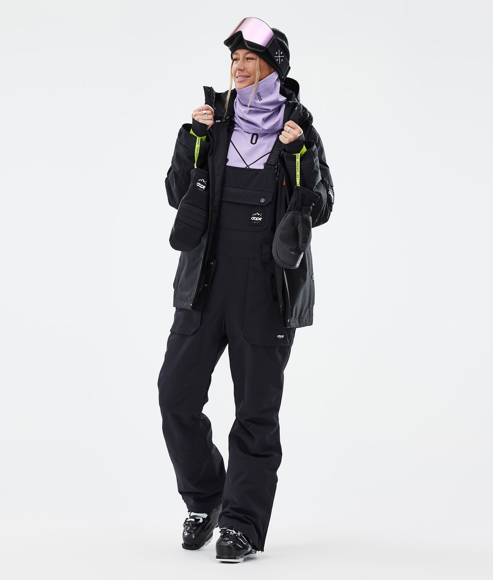 Dope Notorious B.I.B W Ski Pants Women Black | Dopesnow.com