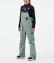 Notorious B.I.B W Snowboard Pants Women Faded Green