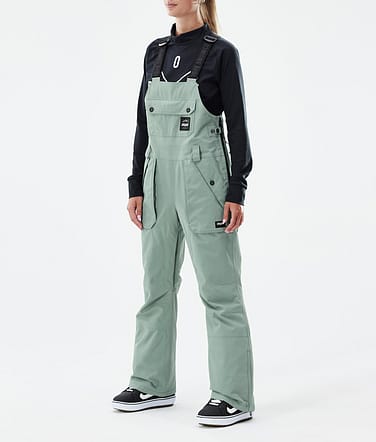 Notorious B.I.B W Pantalon de Snowboard Femme Faded Green