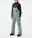 Notorious B.I.B W Ski Pants Women Faded Green