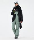 Notorious B.I.B W Pantalon de Ski Femme Faded Green, Image 2 sur 7