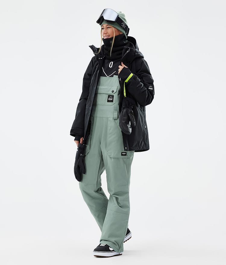 Notorious B.I.B W Pantalon de Snowboard Femme Faded Green, Image 2 sur 7