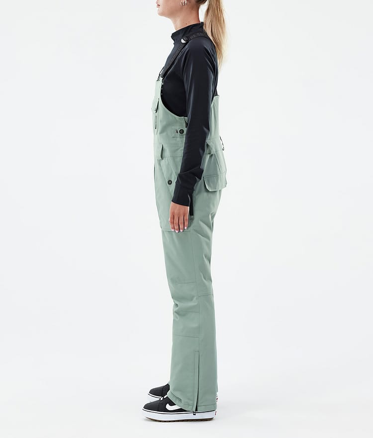 Dope Notorious B.I.B W Snowboard Pants Women - Faded Green