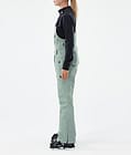 Notorious B.I.B W Pantaloni Sci Donna Faded Green, Immagine 3 di 7