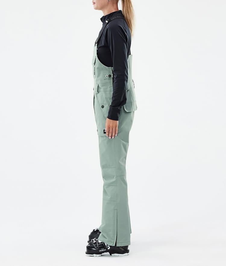 Notorious B.I.B W Pantalon de Ski Femme Faded Green, Image 3 sur 7