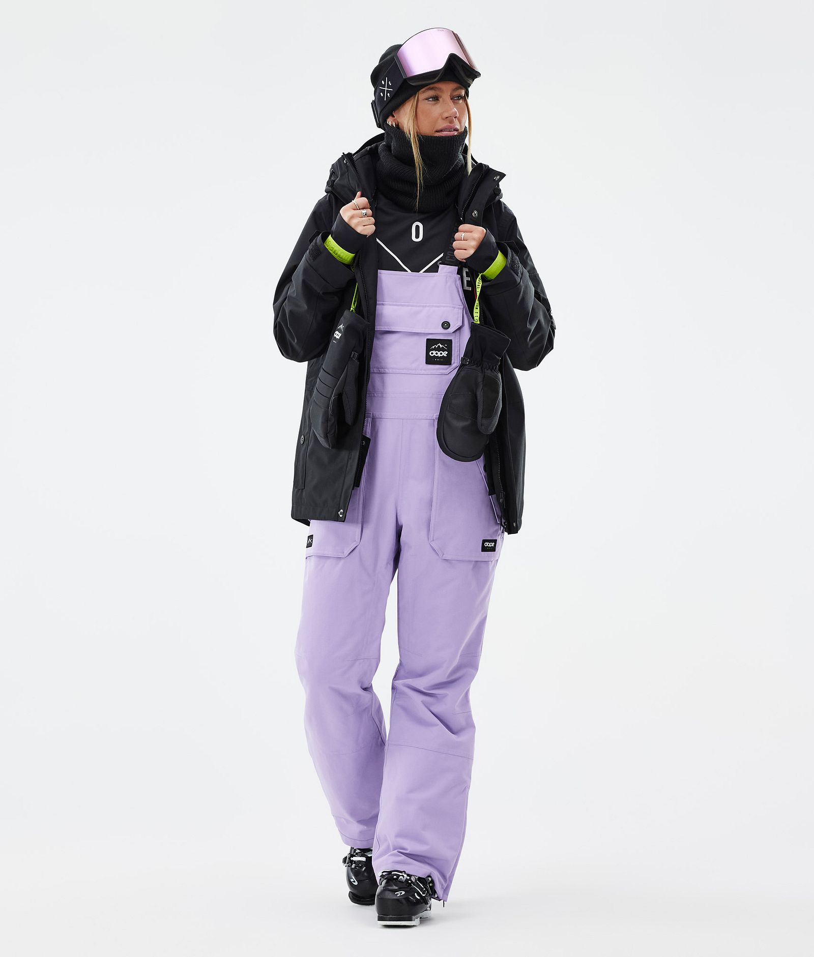 Dope Con W 2022 Pantalones Esquí Mujer Faded Violet - Lila