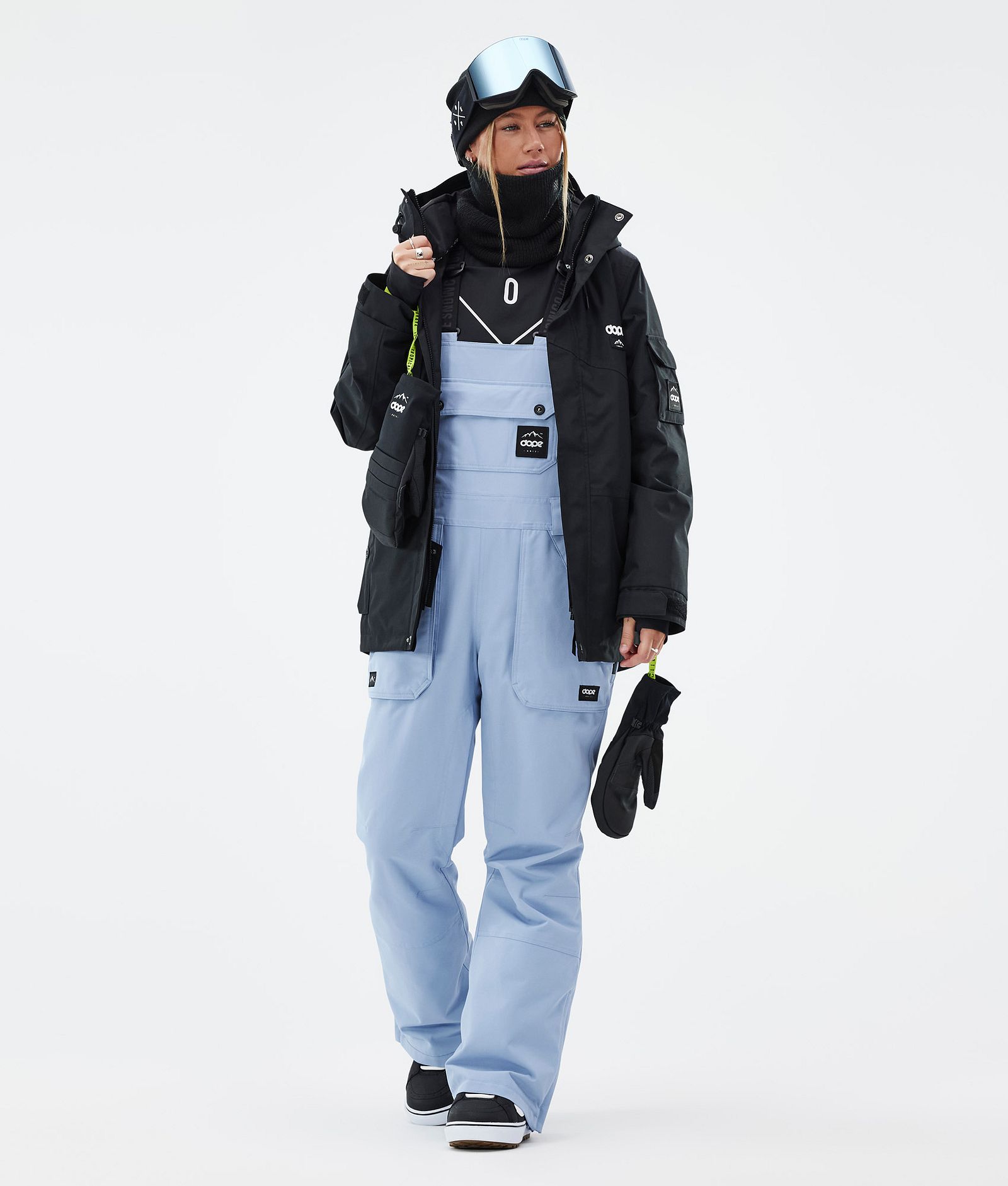 Notorious B.I.B W Pantaloni Snowboard Donna Light Blue, Immagine 2 di 7