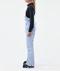 Notorious B.I.B W Pantalon de Ski Femme Light Blue, Image 3 sur 7