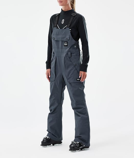 Notorious B.I.B W Pantalon de Ski Femme Metal Blue