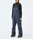 Dope Notorious B.I.B W Skidbyxa Dam Metal Blue