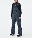 Notorious B.I.B W Snowboard Pants Women Metal Blue